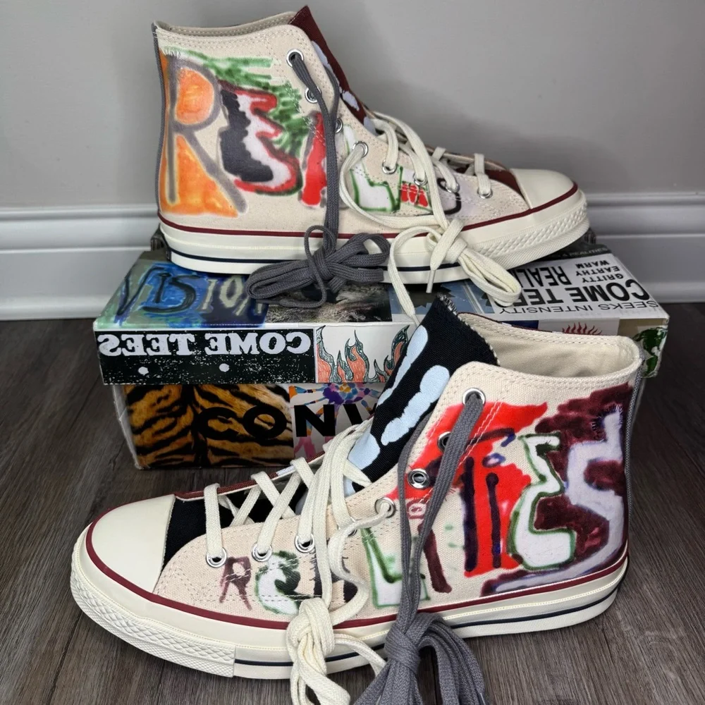 Converse X Come Tees Chuck 70 Hi Realms & Realities High Top Sneakers